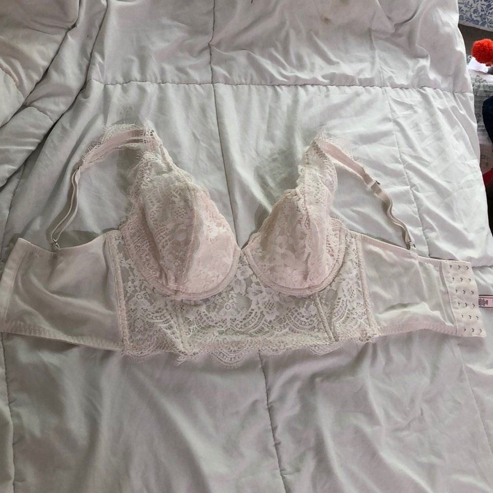 Super cute bridal Victoria Secret top!